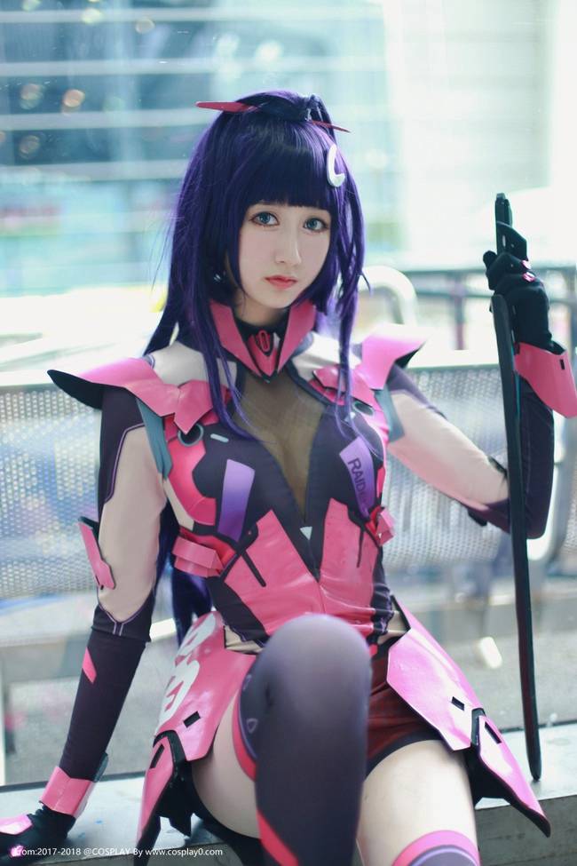 Cosplay福利/崩坏学园雷电芽衣Cosplay性感翘臀美女福利写真