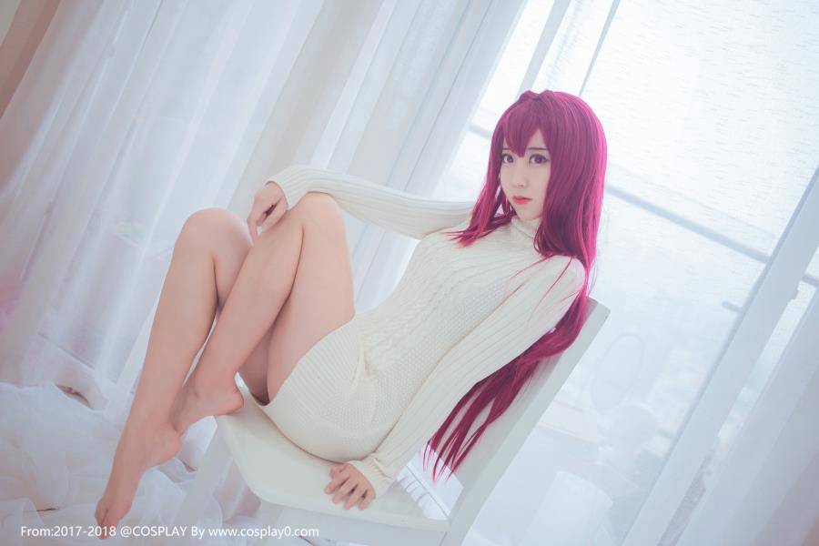 Cosplay福利/半次元-黑川-斯卡哈裸足无圣光足控福利Cosplay番号