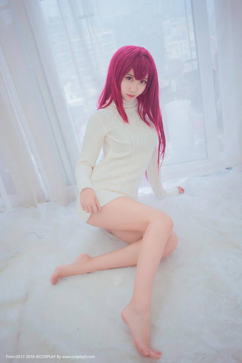 Cosplay福利/半次元-黑川-斯卡哈裸足无圣光足控福利Cosplay番号