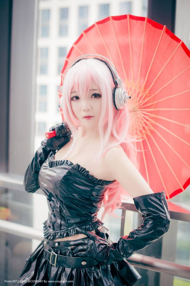 Cosplay福利/超级索尼子黑丝网袜美女诱惑Cosplay福利高清图片