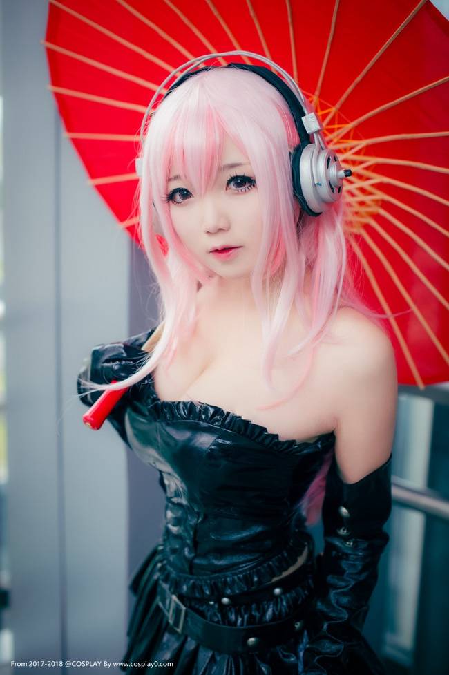 Cosplay福利/超级索尼子黑丝网袜美女诱惑Cosplay福利高清图片