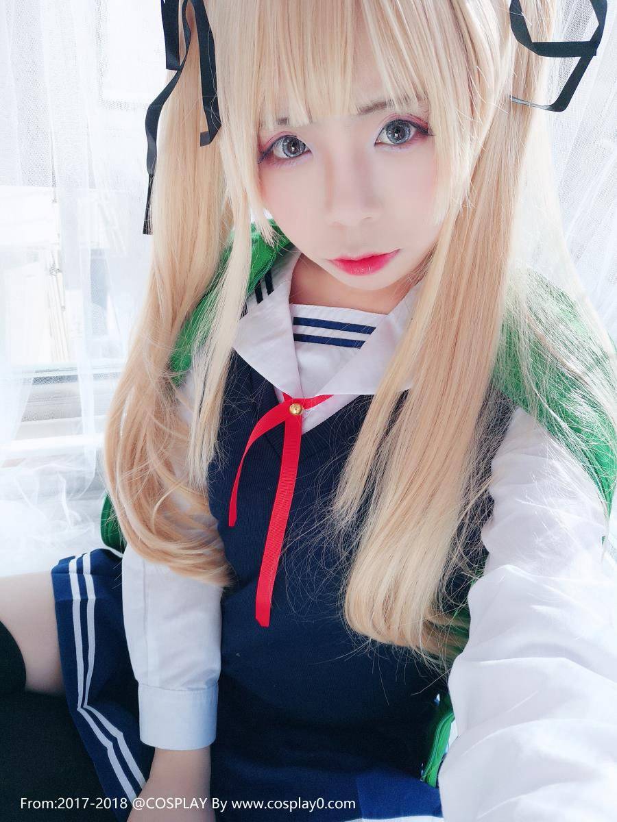 Cosplay福利/路人女主英梨梨制服诱惑黑丝绝对领域Cosplay福利
