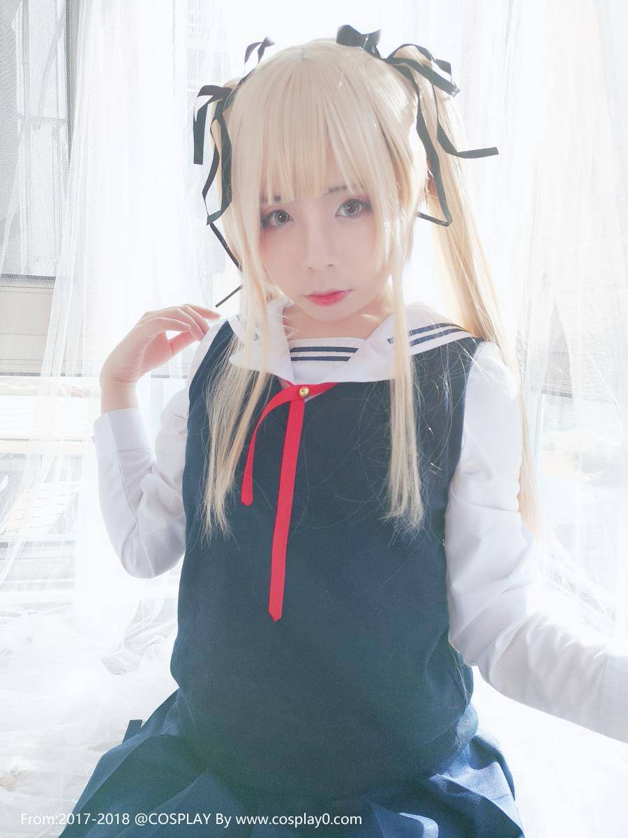 Cosplay福利/路人女主英梨梨制服诱惑黑丝绝对领域Cosplay福利