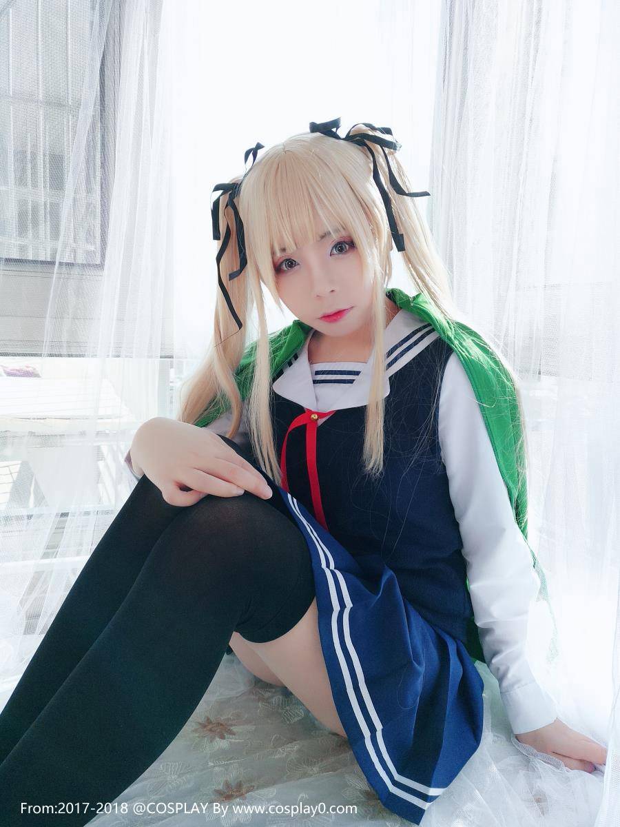 Cosplay福利/路人女主英梨梨制服诱惑黑丝绝对领域Cosplay福利
