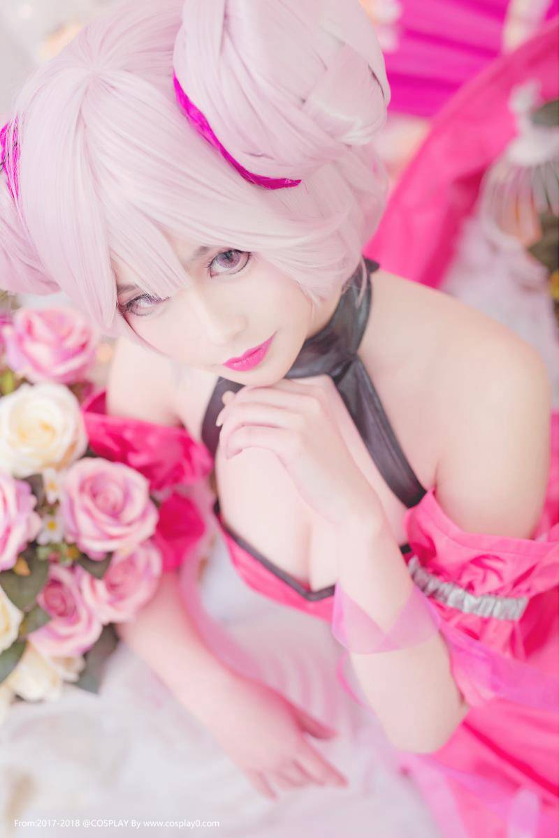 Cosplay福利/萌妹子KUKI-小小扮演王者荣耀小乔Cosplay福利图片