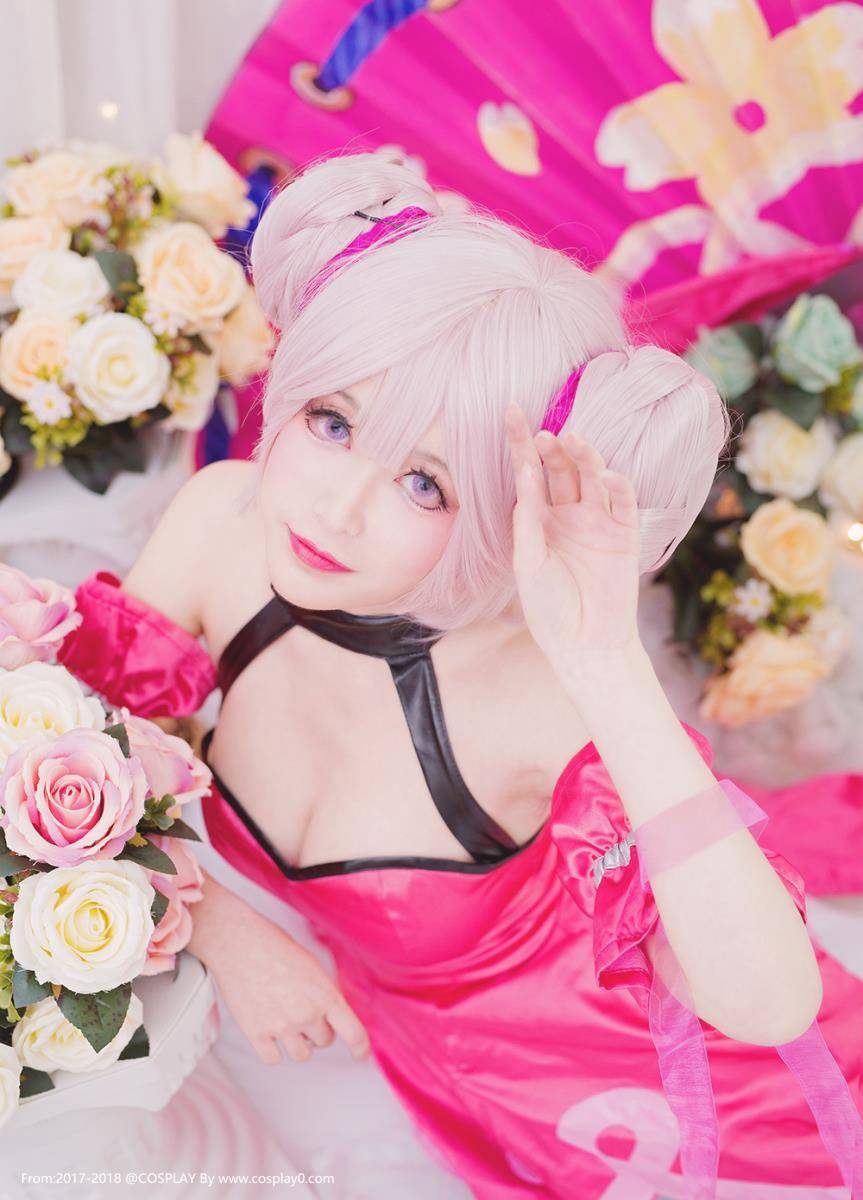 Cosplay福利/萌妹子KUKI-小小扮演王者荣耀小乔Cosplay福利图片