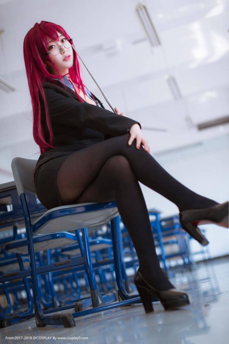 Cosplay福利/-黑川-斯卡哈黑丝美腿制服诱惑Cosplay福利番号