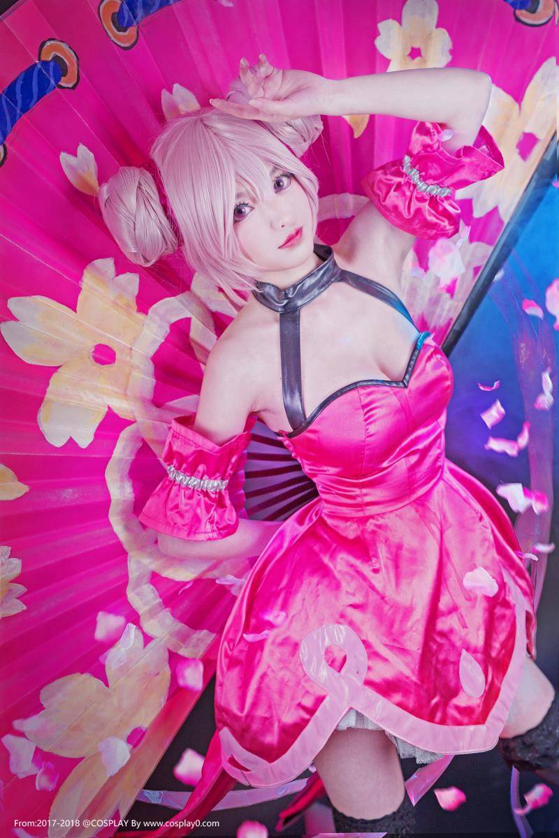 Cosplay福利/萌妹子KUKI-小小扮演王者荣耀小乔Cosplay福利图片