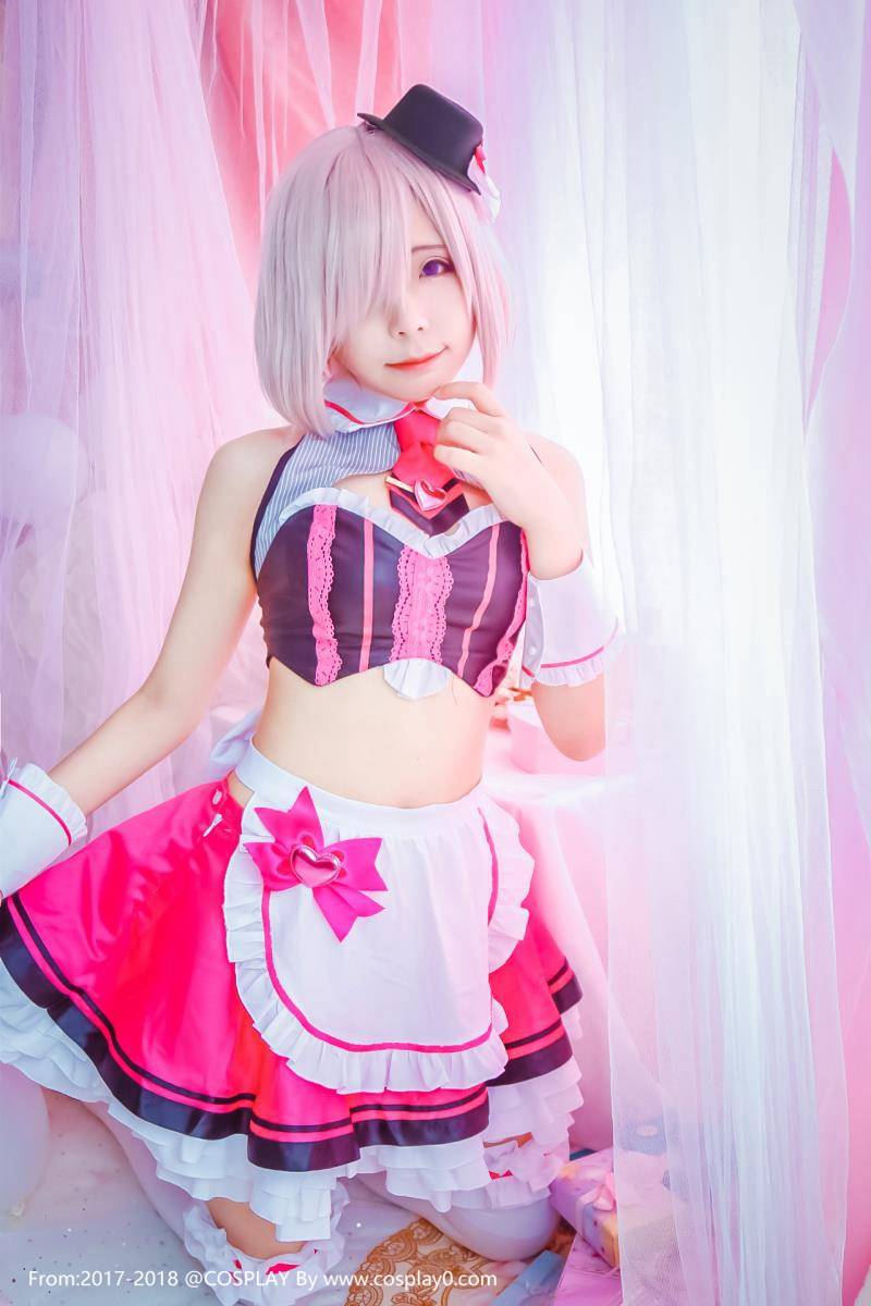 Cosplay福利/Fate玛修·基列莱特女仆萝莉白丝足控福利Cosplay番号