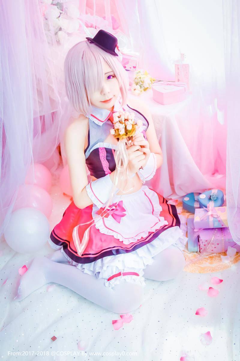 Cosplay福利/Fate玛修·基列莱特女仆萝莉白丝足控福利Cosplay番号