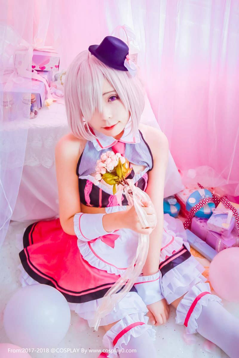 Cosplay福利/Fate玛修·基列莱特女仆萝莉白丝足控福利Cosplay番号