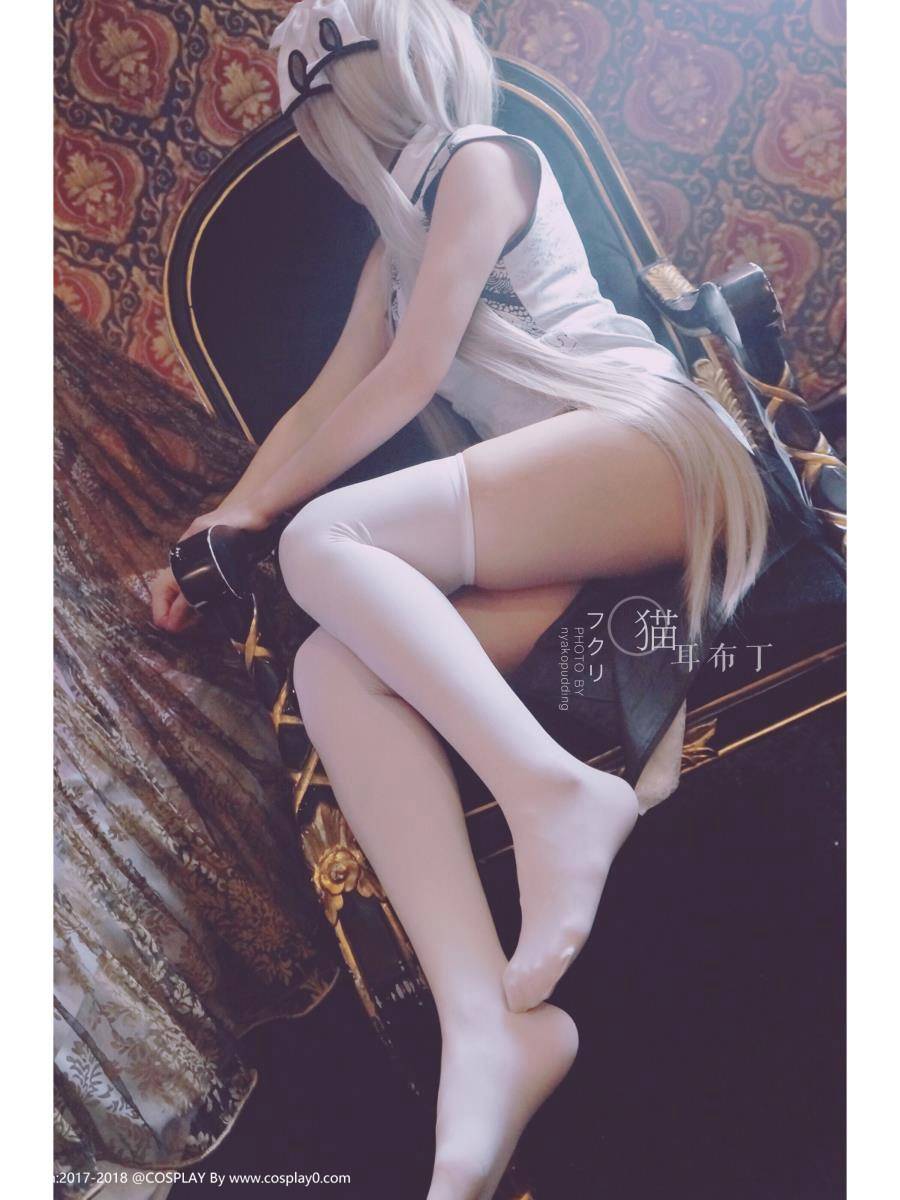 Cosplay福利/半次元猫耳布丁春日野穹黑丝美腿无下限Cosplay福利