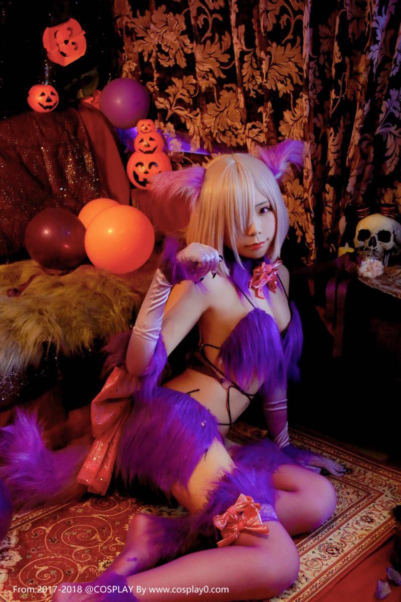 Cosplay福利/玛修·基列莱特情趣内衣诱惑Cosplay私房写真本子福利