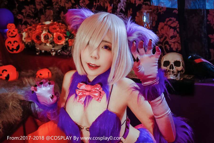 Cosplay福利/玛修·基列莱特情趣内衣诱惑Cosplay私房写真本子福利