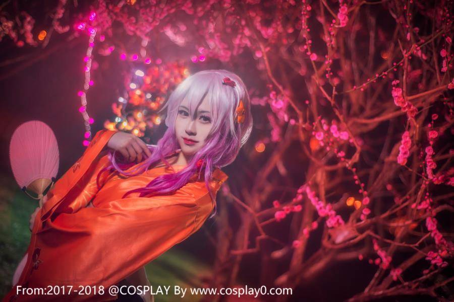 Cosplay福利/萝莉汐颜玲Cosplay罪恶王冠楪祈和风浴衣同人本子