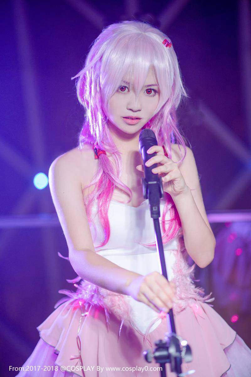 Cosplay福利/汐颜玲罪恶王冠Cosplay楪祈粉羽白丝萝莉诱惑美图