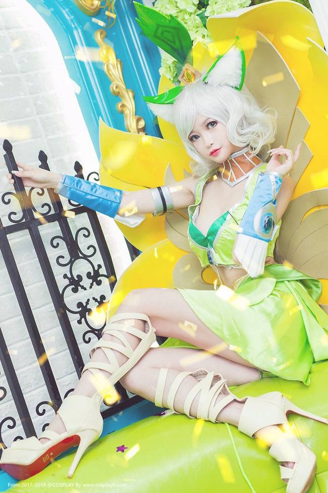 Cosplay福利/兽耳美女扮演王者荣耀热情桑巴妲己Cosplay福利写真图片