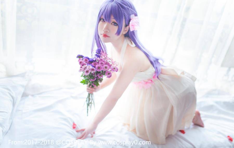 Cosplay福利/清纯美女Cosplay间桐樱萝莉裸足高清写真图片