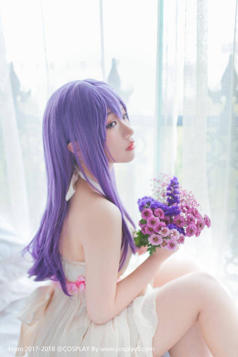 Cosplay福利/清纯美女Cosplay间桐樱萝莉裸足高清写真图片