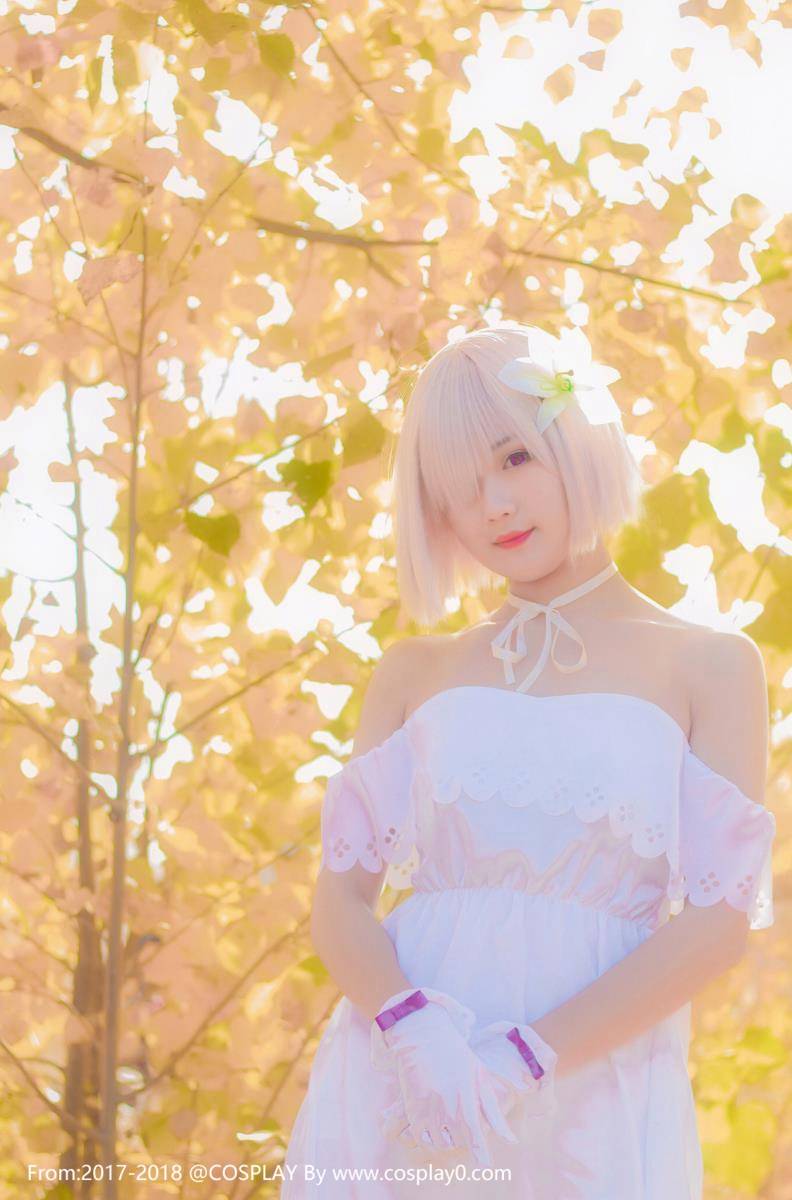 Cosplay福利/Fate盾娘玛修·基列莱特Cosplay萝莉本子图片