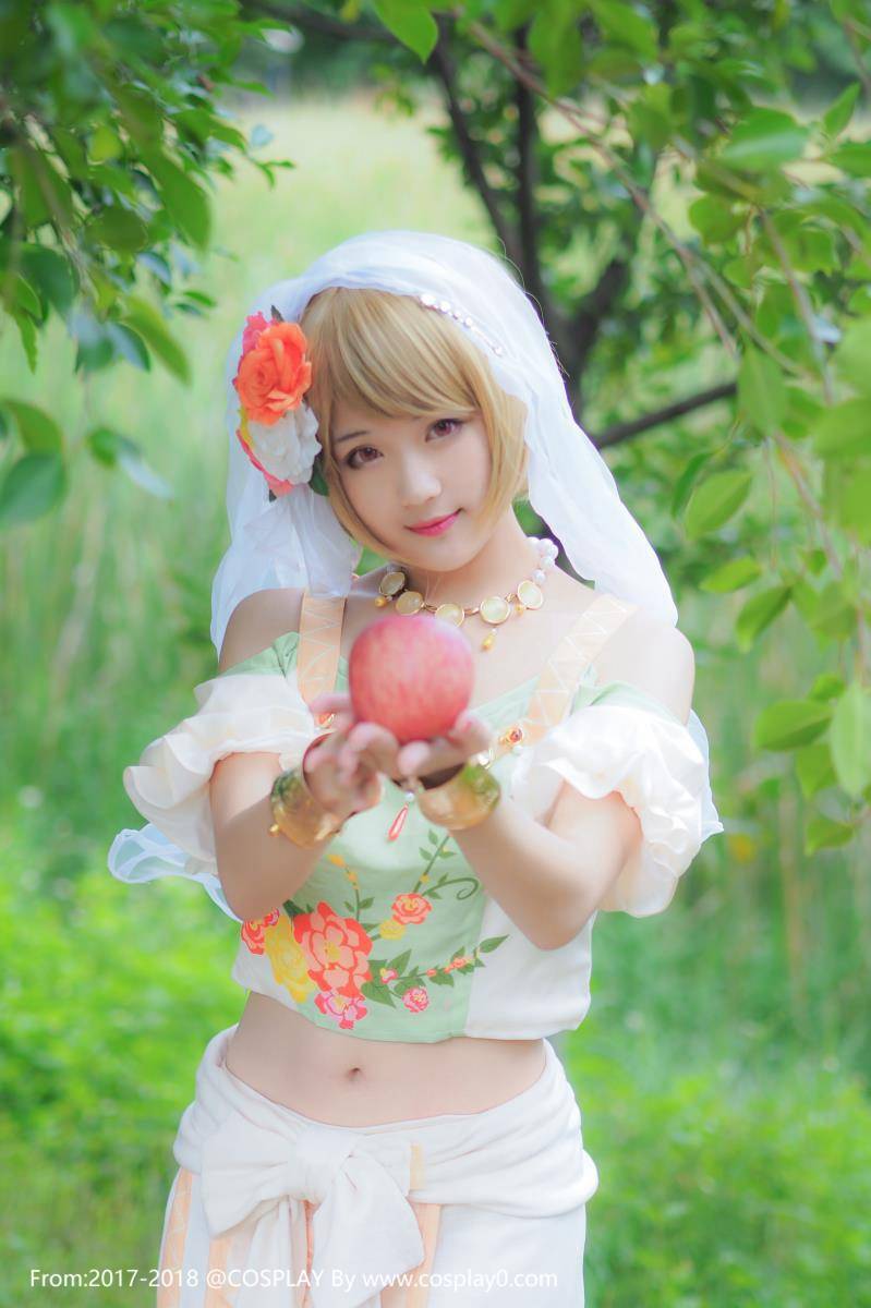 Cosplay福利/二次元萌妹子LoveLive小泉花阳舞娘Cosplay图片