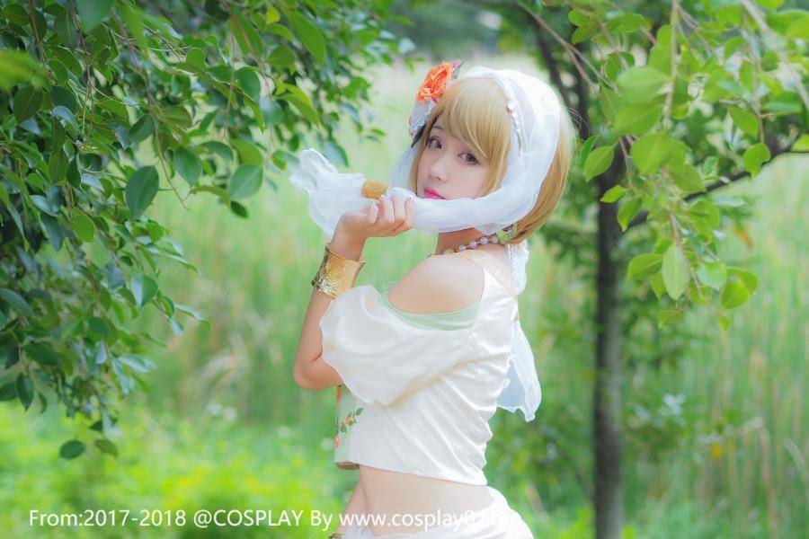 Cosplay福利/二次元萌妹子LoveLive小泉花阳舞娘Cosplay图片