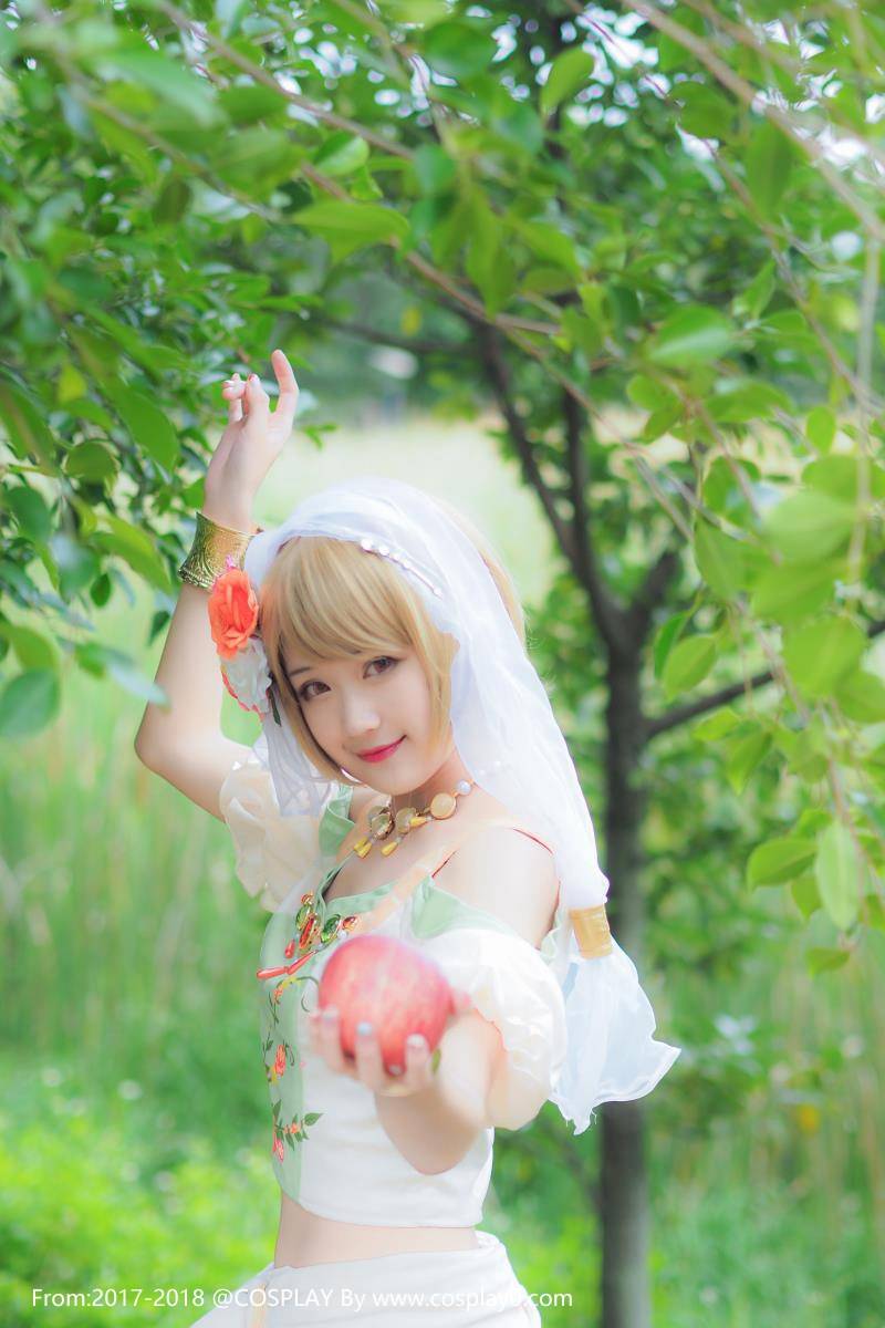 Cosplay福利/二次元萌妹子LoveLive小泉花阳舞娘Cosplay图片