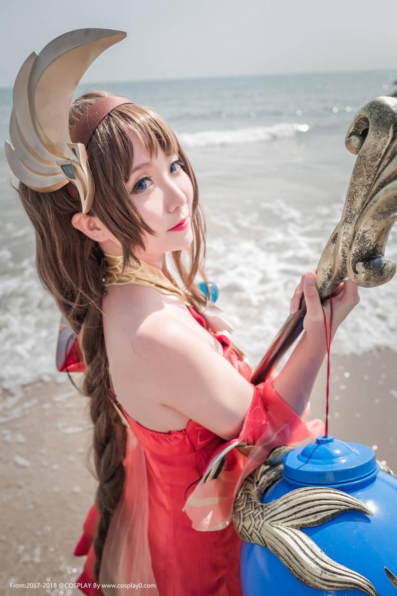 Cosplay福利/王者荣耀大乔Cosplay赤脚脚底裸足美女写真图片