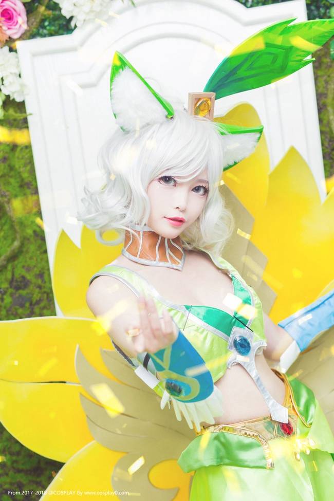 Cosplay福利/兽耳美女扮演王者荣耀热情桑巴妲己Cosplay福利写真图片