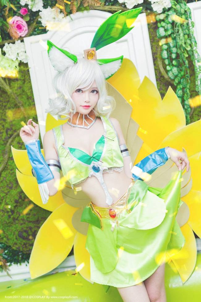 Cosplay福利/兽耳美女扮演王者荣耀热情桑巴妲己Cosplay福利写真图片