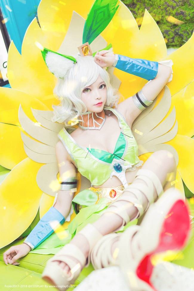 Cosplay福利/兽耳美女扮演王者荣耀热情桑巴妲己Cosplay福利写真图片