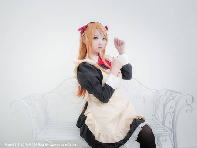 Cosplay福利/半次元Monica酱我的妹妹哪有这么可爱五更琉璃黑猫同人Cosplay图片