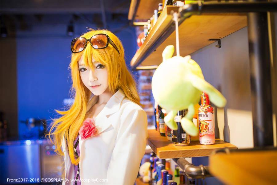 Cosplay福利/清纯美女啾小妍英雄联盟光执事伊泽瑞尔Cos图片