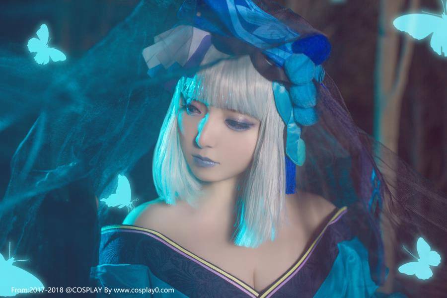 Cosplay福利/性感美女阴阳师青行灯诱人美腿Cosplay图片