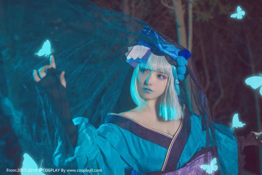 Cosplay福利/性感美女阴阳师青行灯诱人美腿Cosplay图片