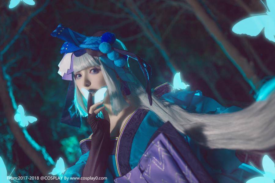 Cosplay福利/性感美女阴阳师青行灯诱人美腿Cosplay图片