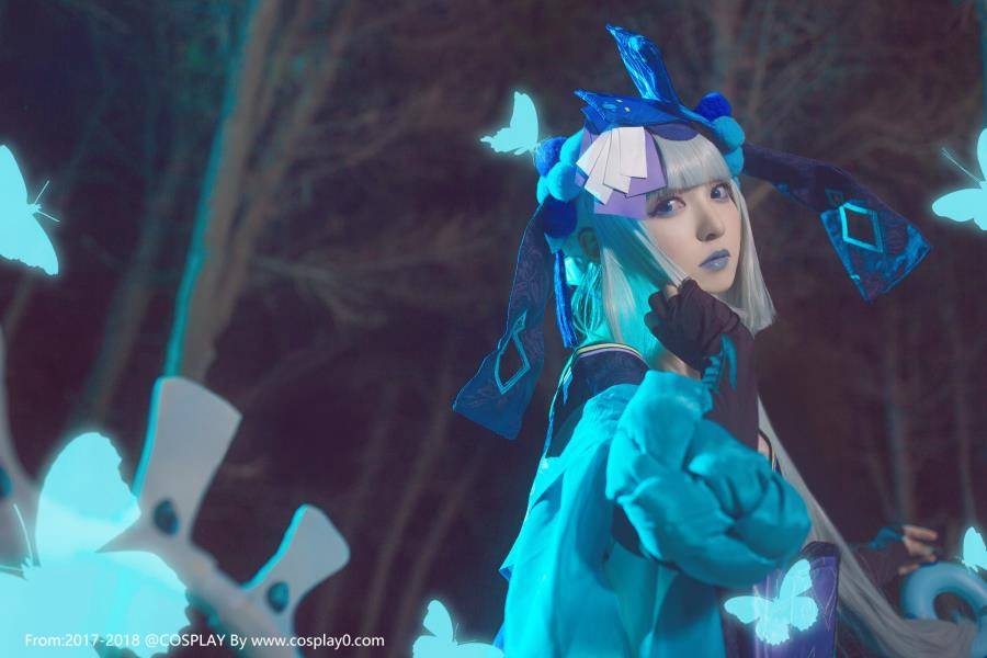 Cosplay福利/性感美女阴阳师青行灯诱人美腿Cosplay图片