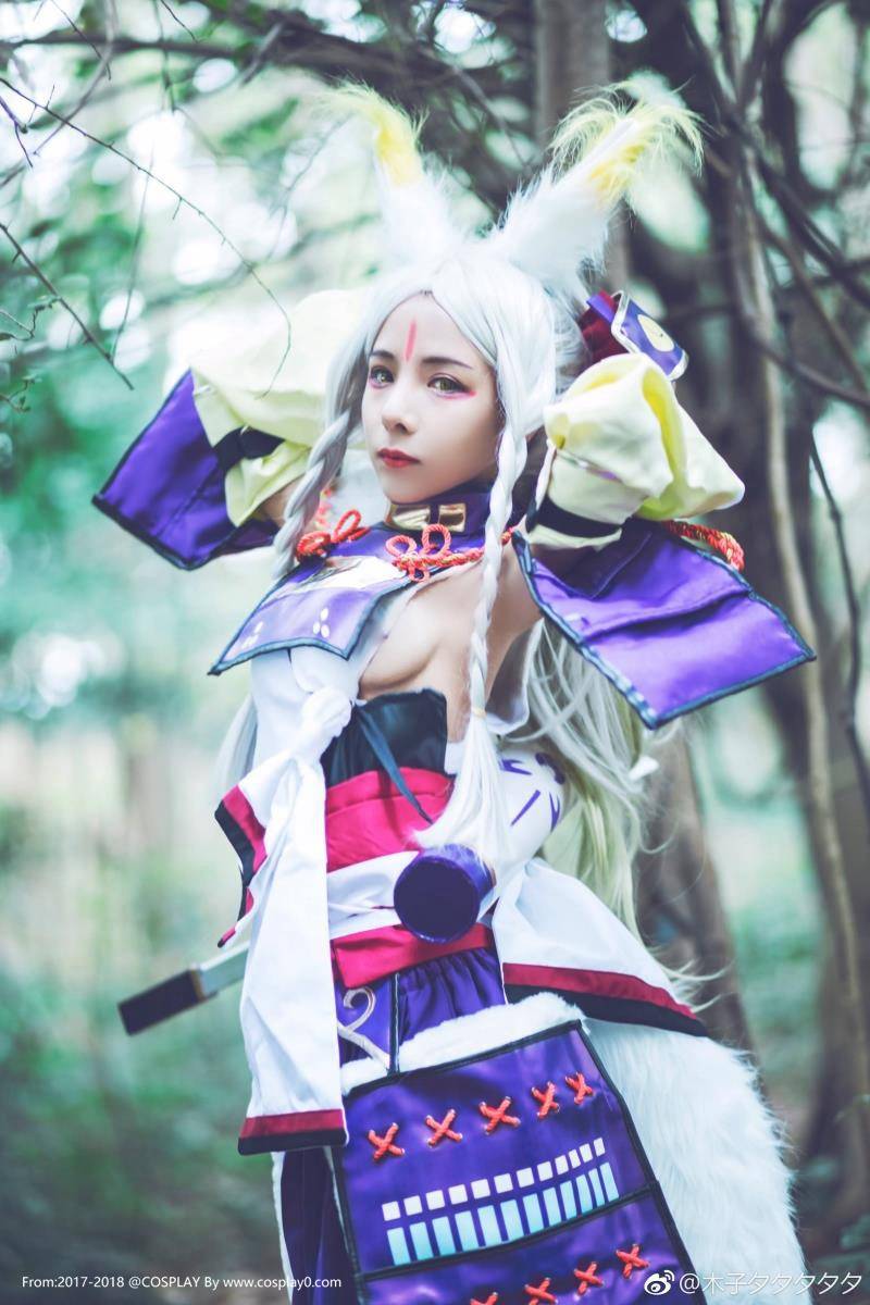 Cosplay福利/美女Coser木子夕夕夕夕夕Cosplay阴阳师白狼图片