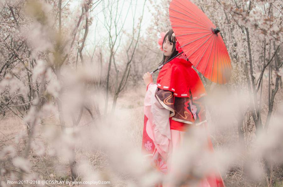 Cosplay福利/阴阳师樱花妖萝莉古风汉服唯美Cosplay图片