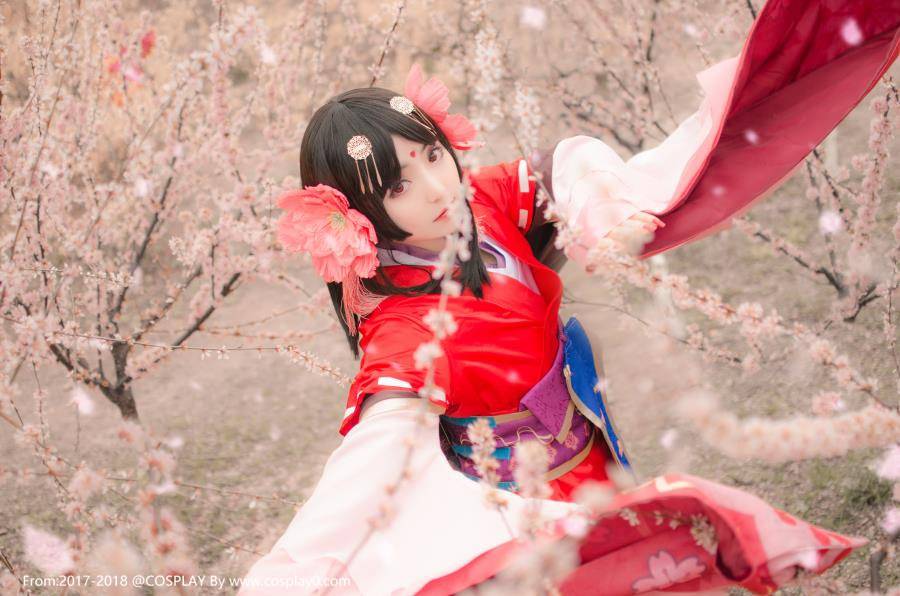 Cosplay福利/阴阳师樱花妖萝莉古风汉服唯美Cosplay图片