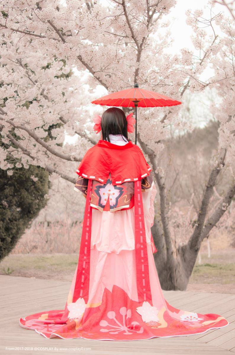 Cosplay福利/阴阳师樱花妖萝莉古风汉服唯美Cosplay图片