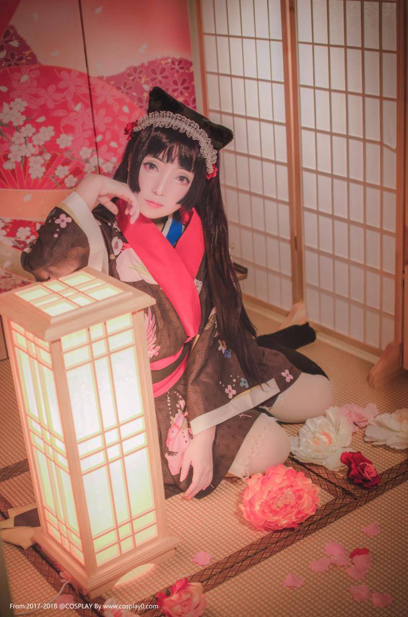 Cosplay福利/我的妹妹五更琉璃黑猫同人黑丝萝莉Cosplay番号