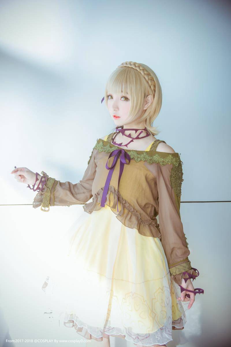 Cosplay福利/清纯美女Cos死亡爱丽丝睡美人同人萝莉高清图片