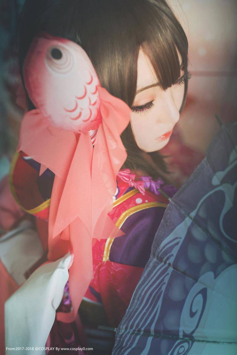 Cosplay福利/阴阳师神乐古风可爱小萝莉Cosplay图片赏析