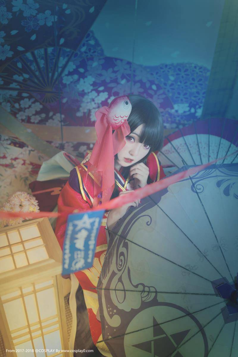 Cosplay福利/阴阳师神乐古风可爱小萝莉Cosplay图片赏析