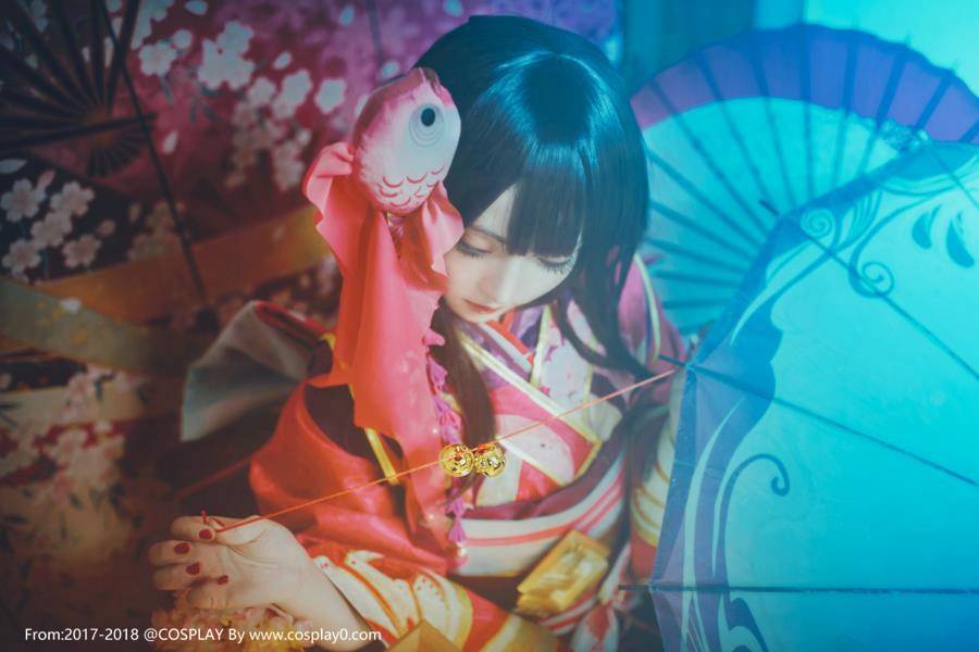 Cosplay福利/阴阳师神乐古风可爱小萝莉Cosplay图片赏析