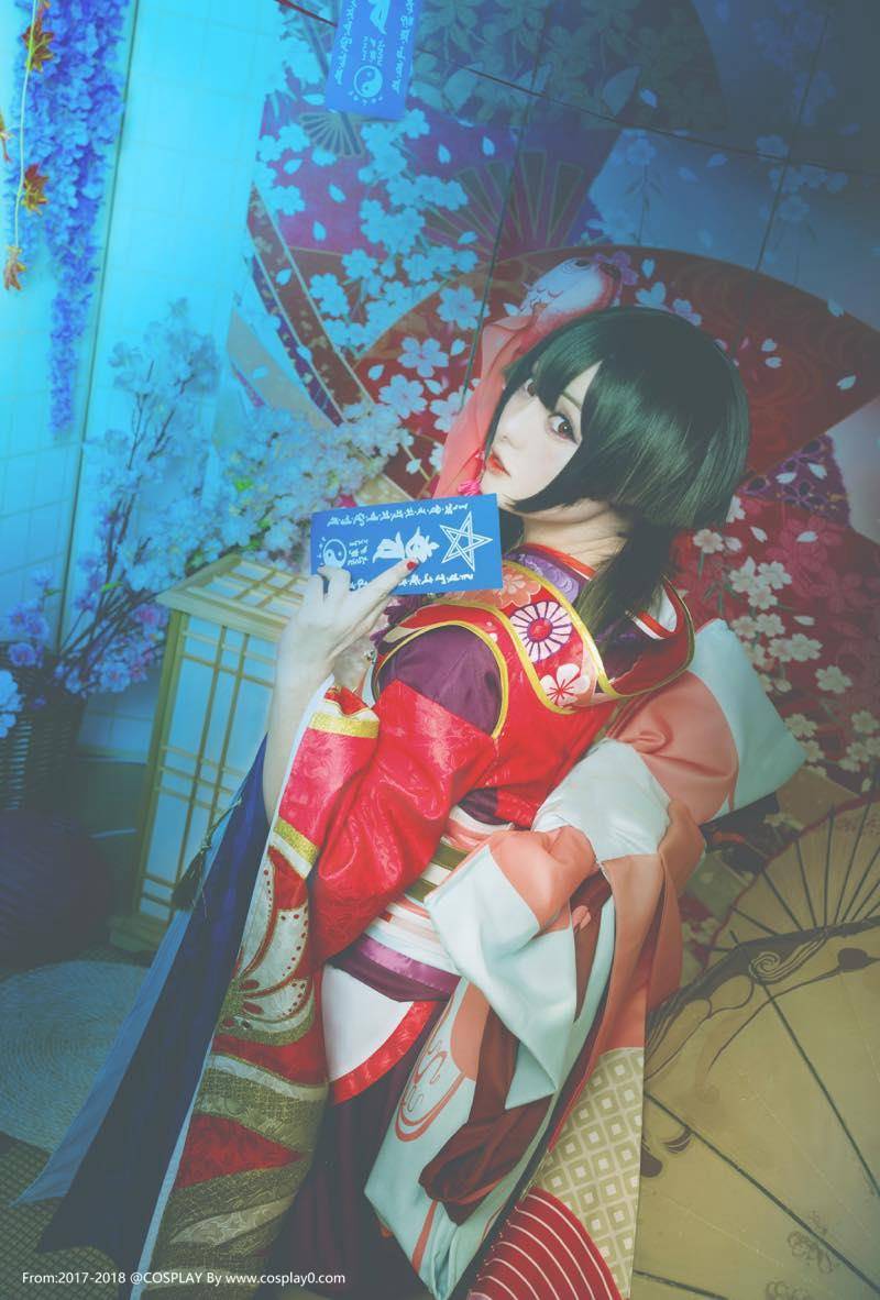 Cosplay福利/阴阳师神乐古风可爱小萝莉Cosplay图片赏析