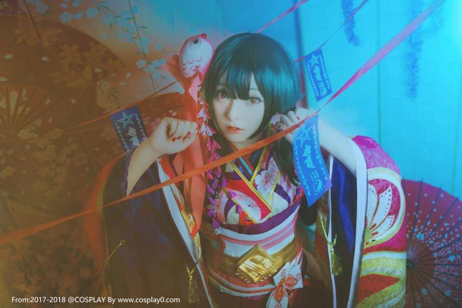 Cosplay福利/阴阳师神乐古风可爱小萝莉Cosplay图片赏析