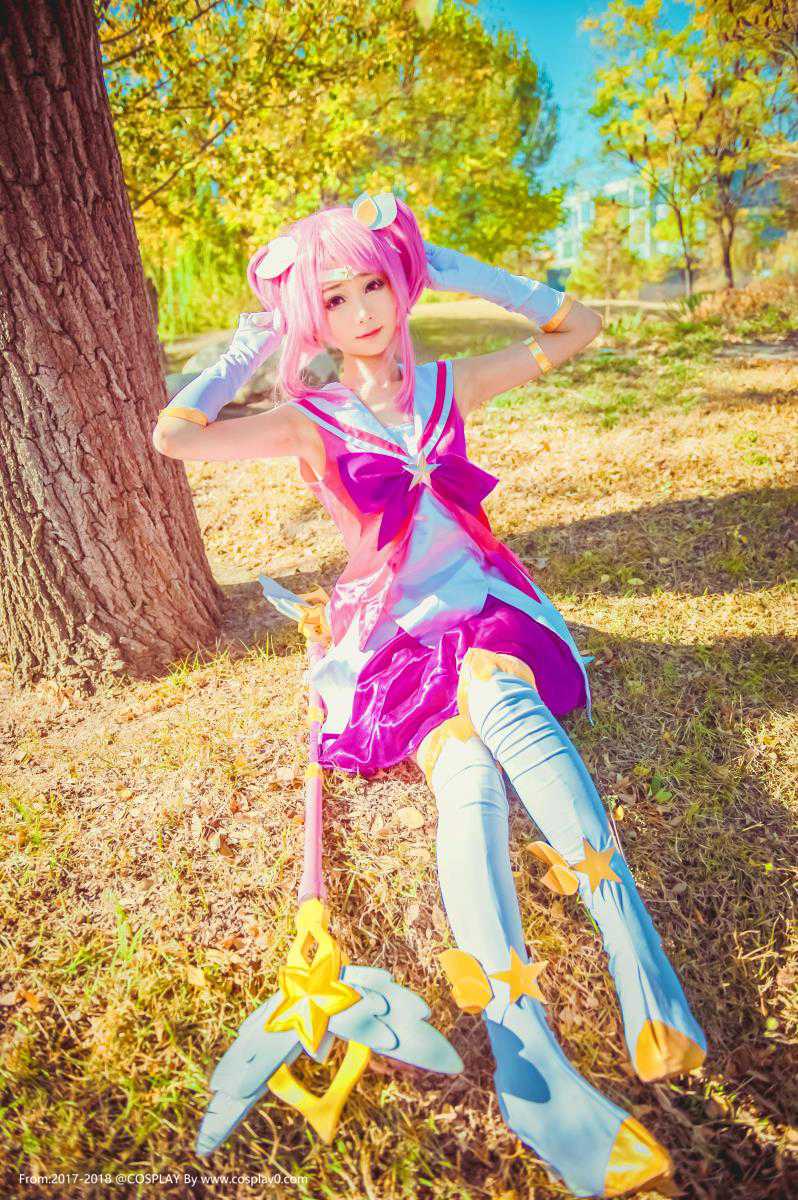 Cosplay福利/羽天Shine英雄联盟星之守护拉克丝Cosplay图片