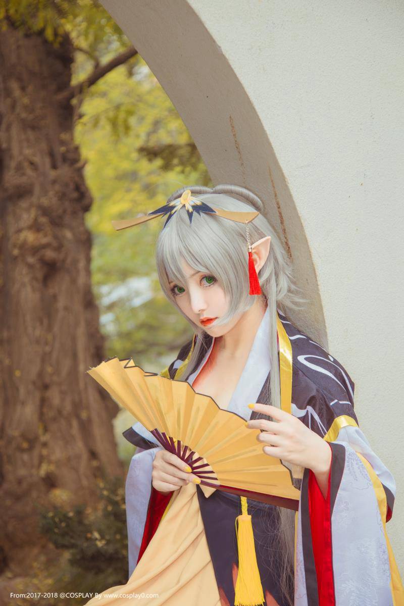 Cosplay福利/VOCALOID古风汉服兽耳萝莉洛天依Cosplay图片